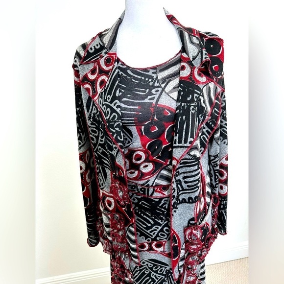 Carrie-Me Couture Palm Beach Jackets & Blazers - Carrie-Me Couture Palm Beach Three Piece Outfit, Size M   Designer outfit